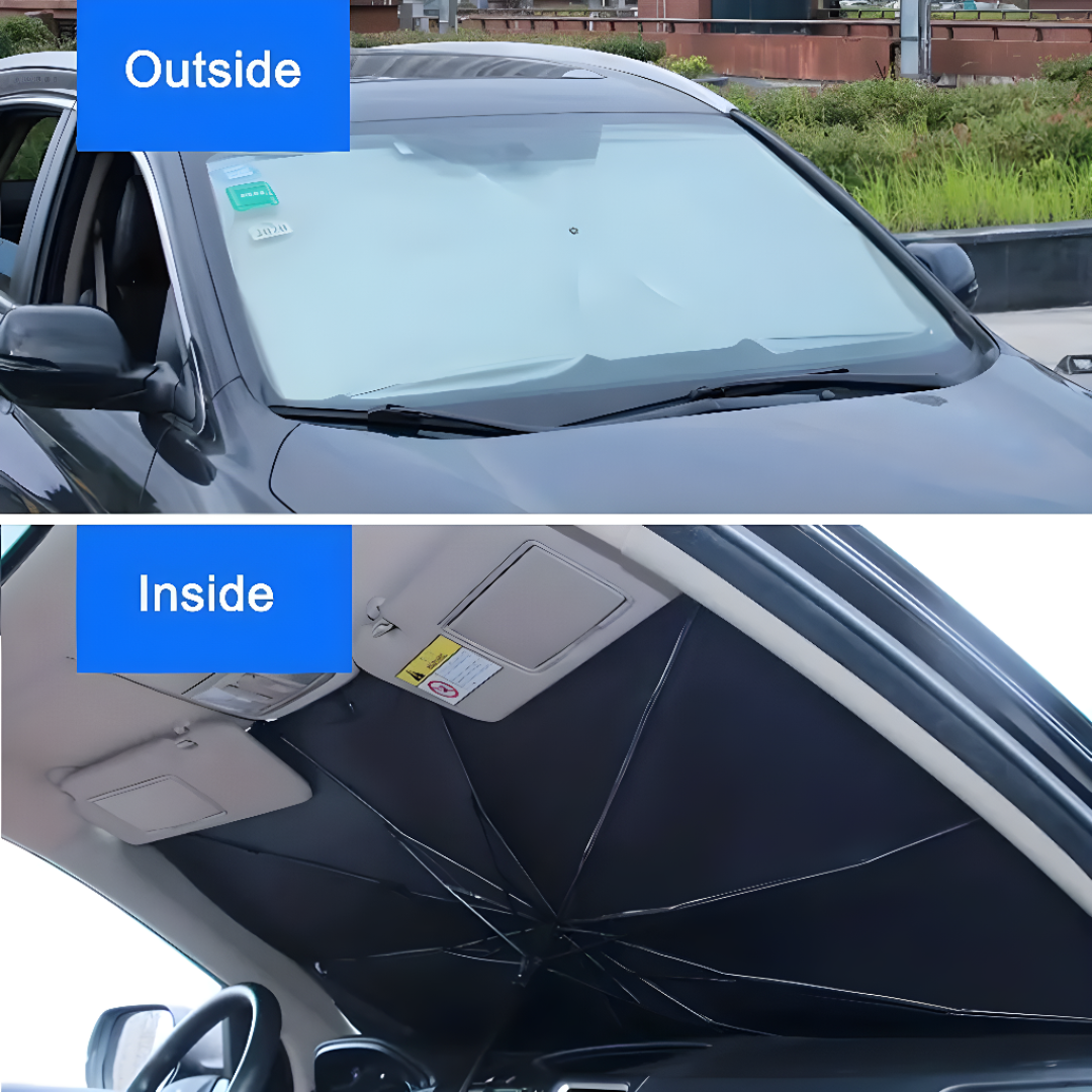 Foldable Windshield Sun Visor Umbrella for Cars