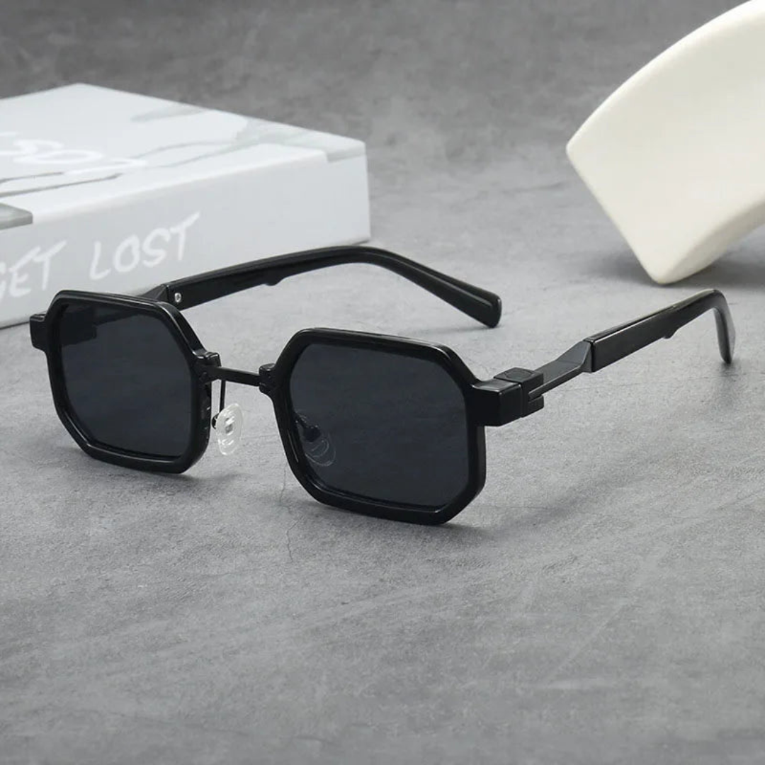 Trendy Geometric Frame Sunglasses for Men and Women