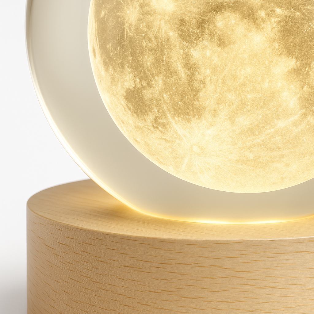 3D Crystal Ball - Decorative Night Light