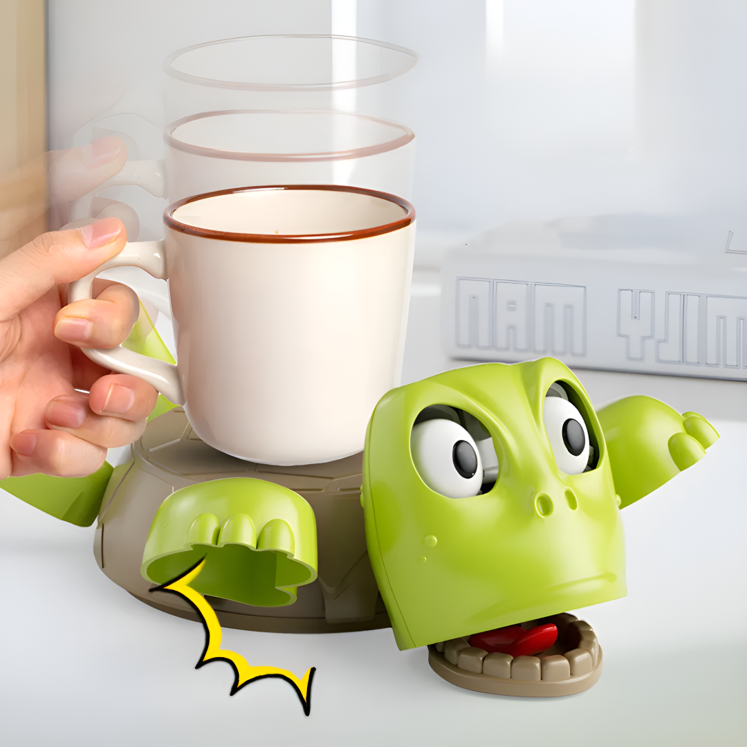 Funny Turtle Mug and Cup Coaster