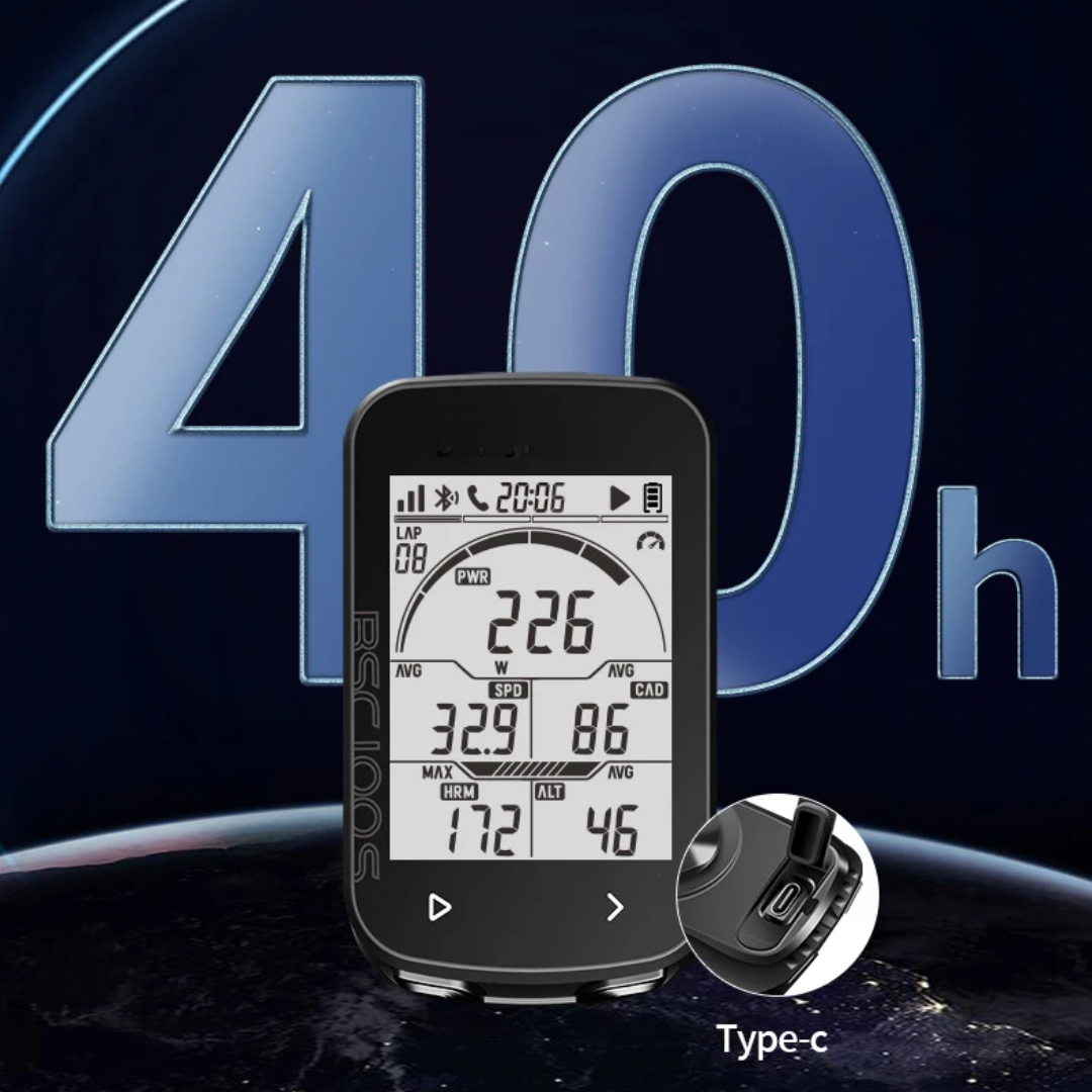GPS Bike Computer Wireless Speedometer