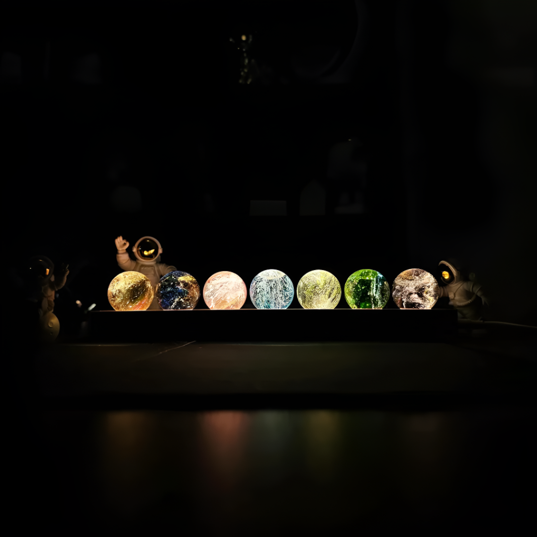 Solar System Crystal Ball Lights