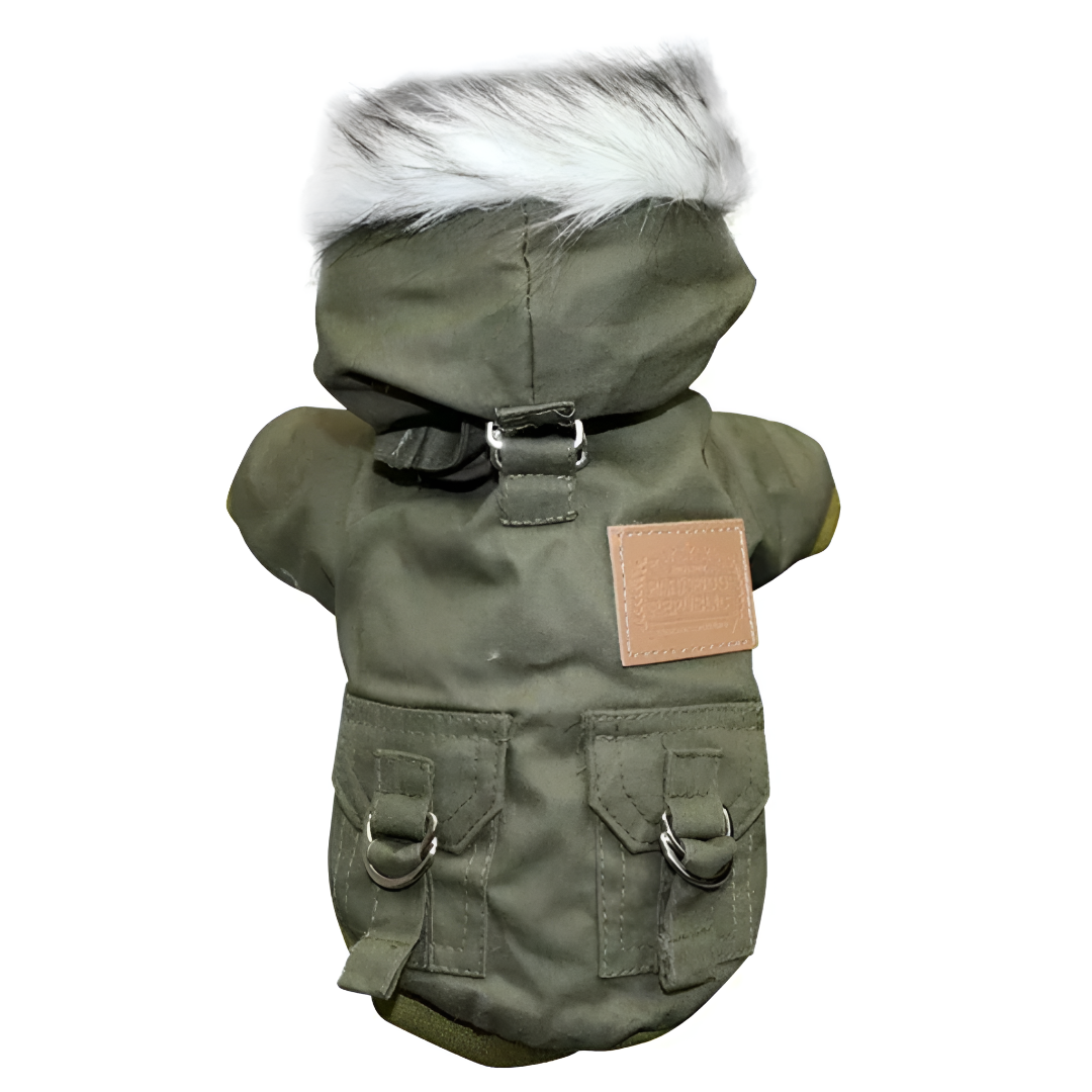 Dog Winter Coat with Hood