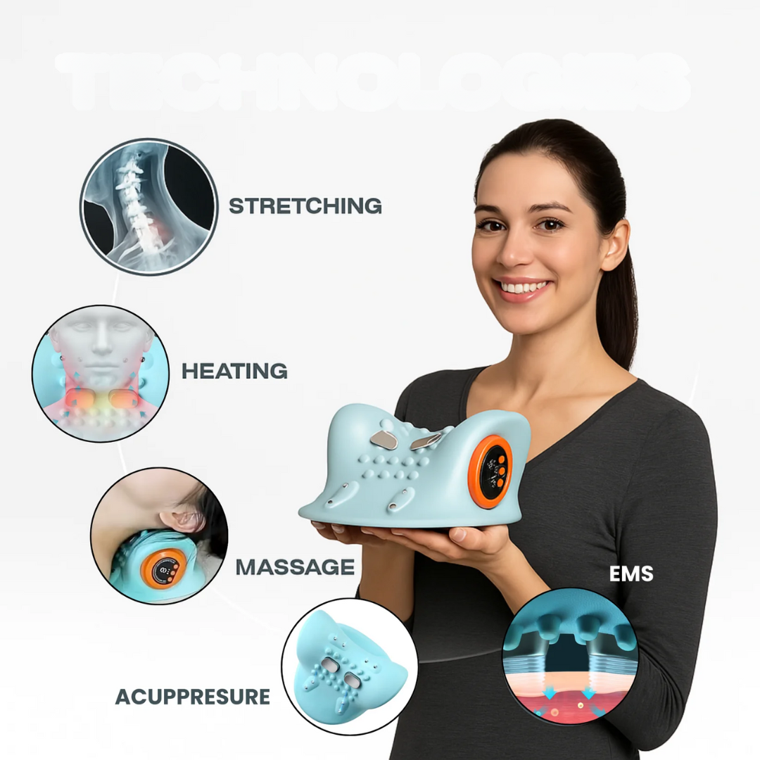 Heated Neck & Shoulder Massager for Pain Relief