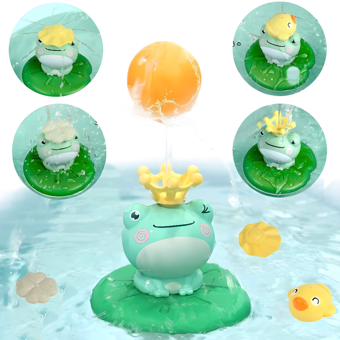 Floating Frog Bath Toy for Kids