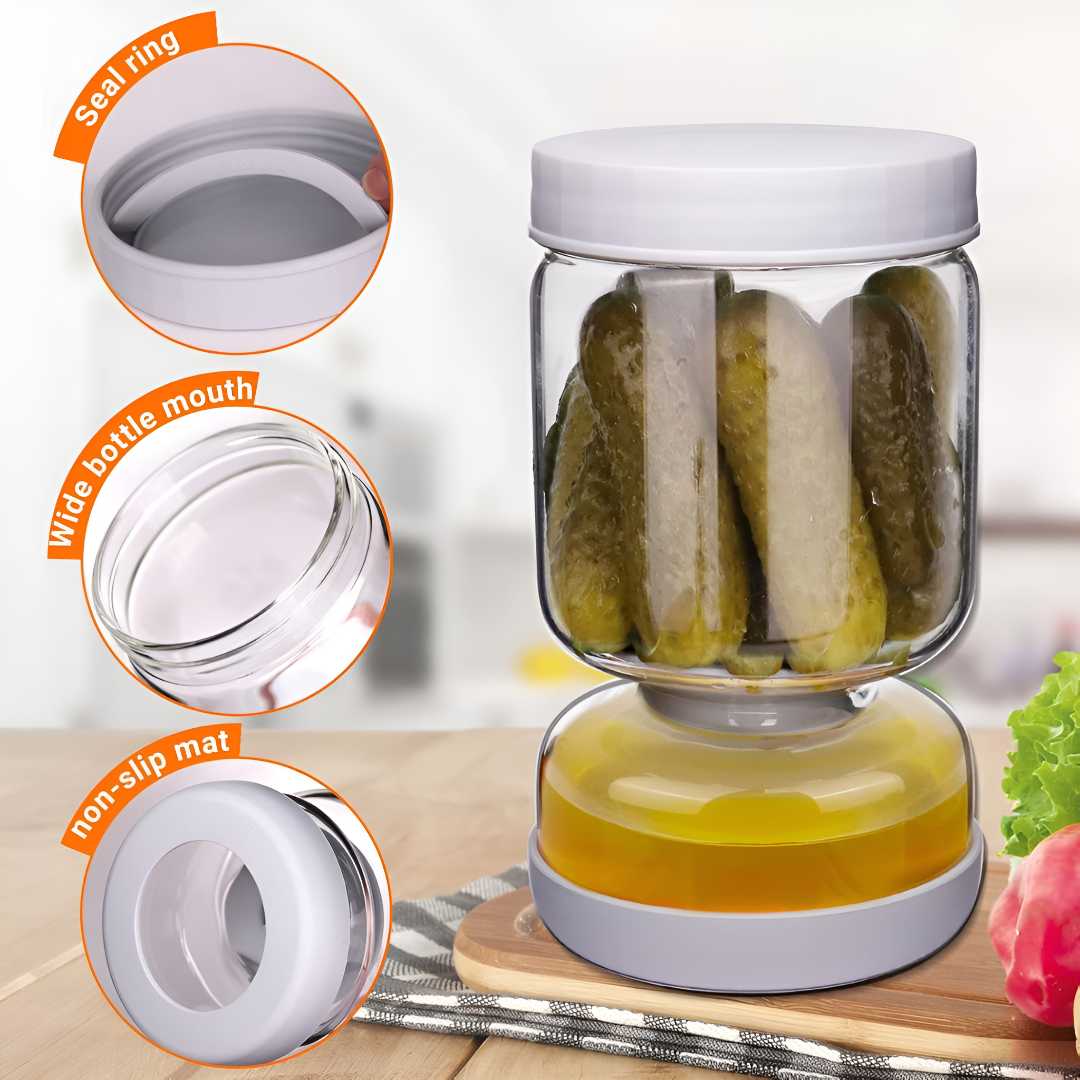 Pickle Juice Separator Jar