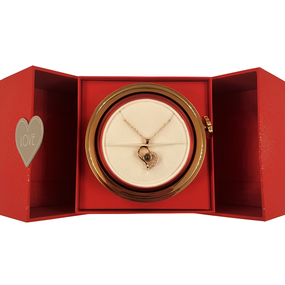 Eternal Rose Necklace Gift Box