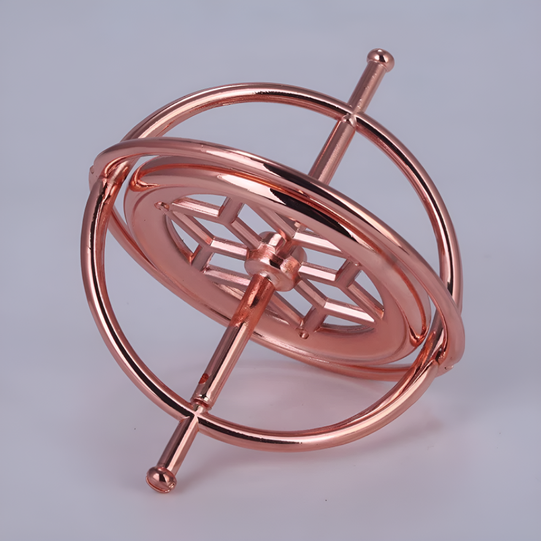 Vintage Gyroscope Toy Spinner – Precision Balance Desk Display
