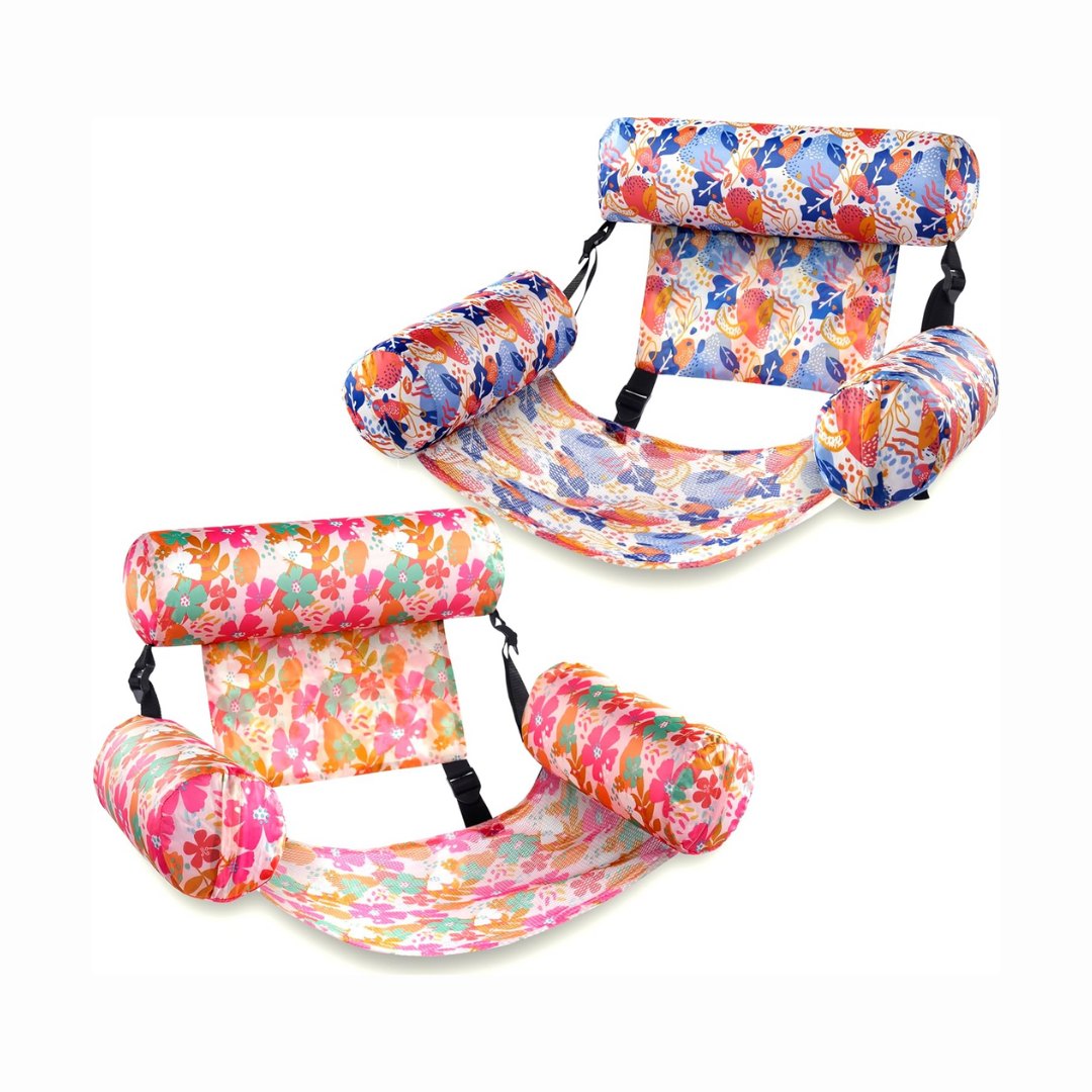 Heavy Duty Inflatable Floating Lounge Chairs for Kids and Adults