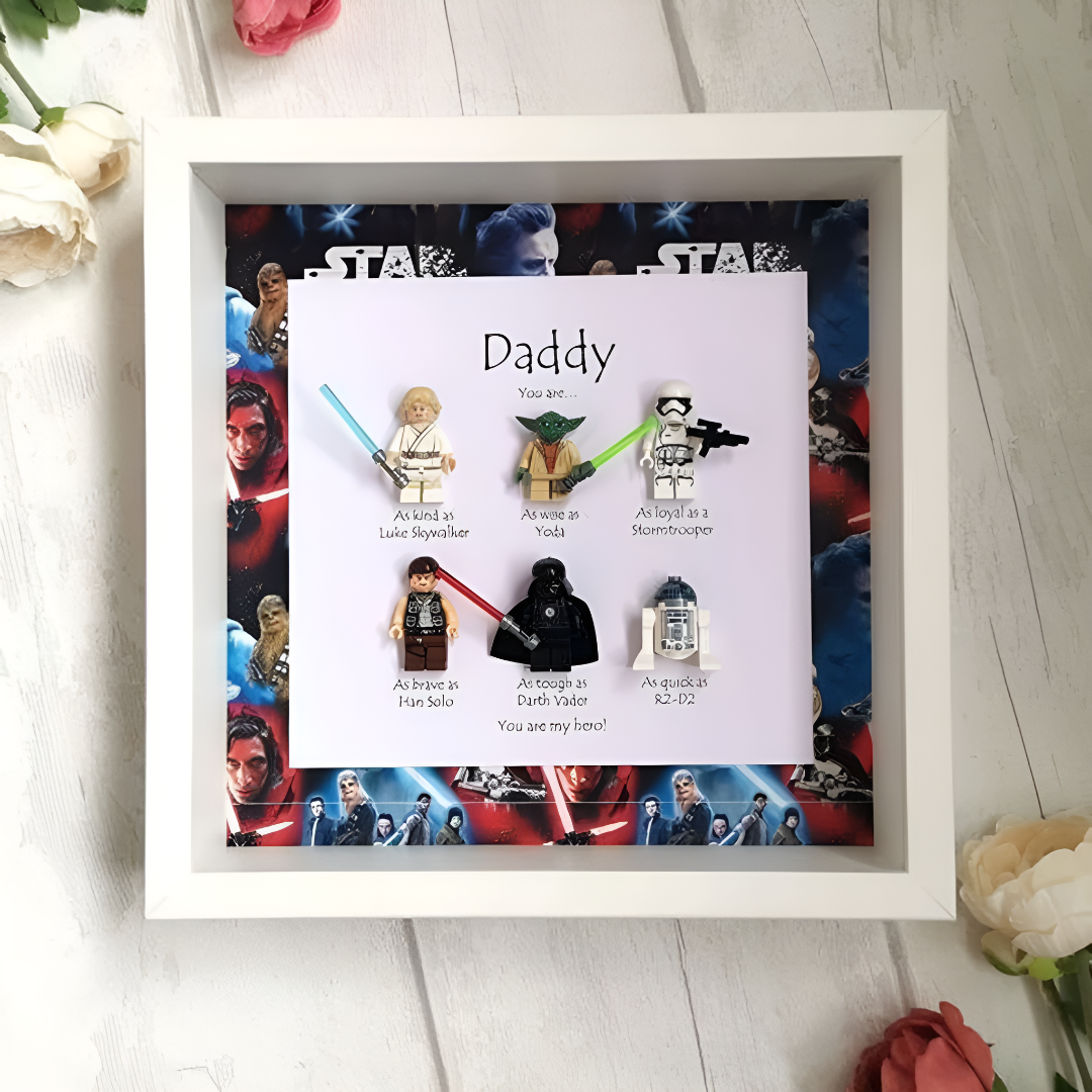 Superhero Dad Photo Frame