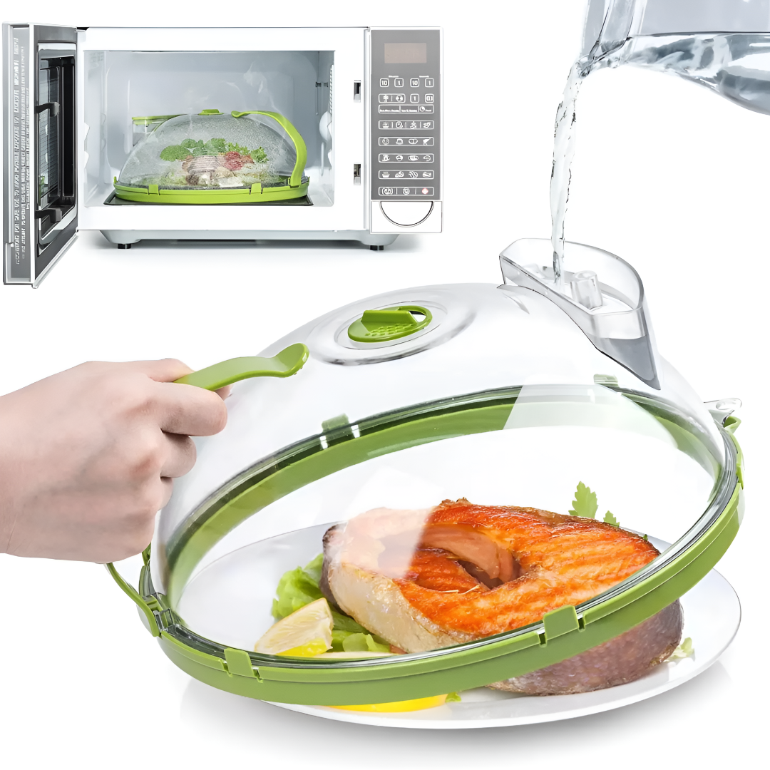 Microwave Food Cover with Steam Vent
