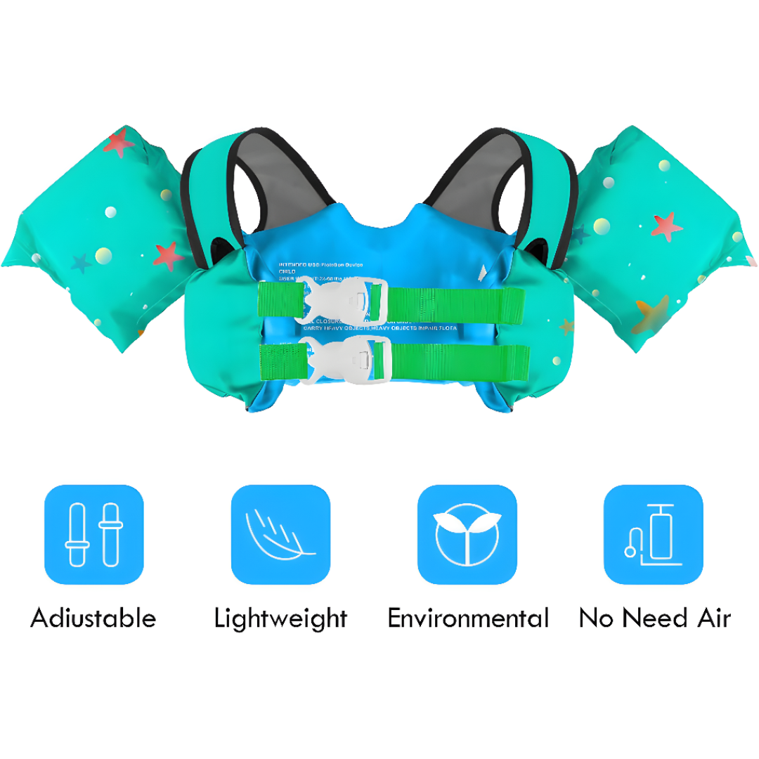 Swim Vest with Arm Wings for Kids