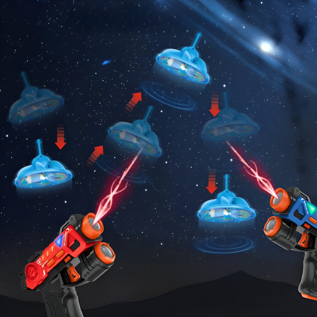 Laser Tag Set for Kids with Projector