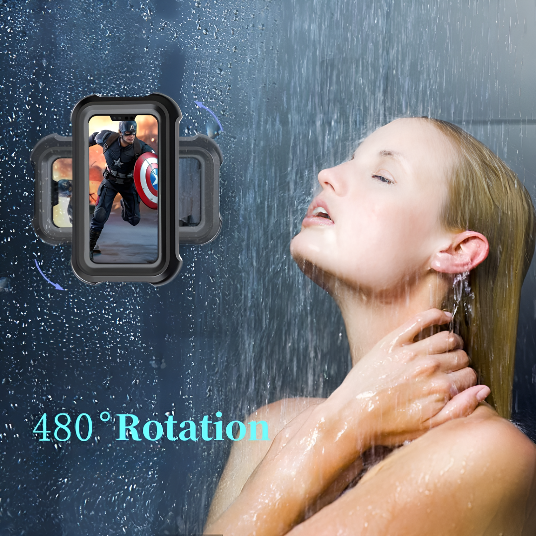 Waterproof Phone Holder for Shower