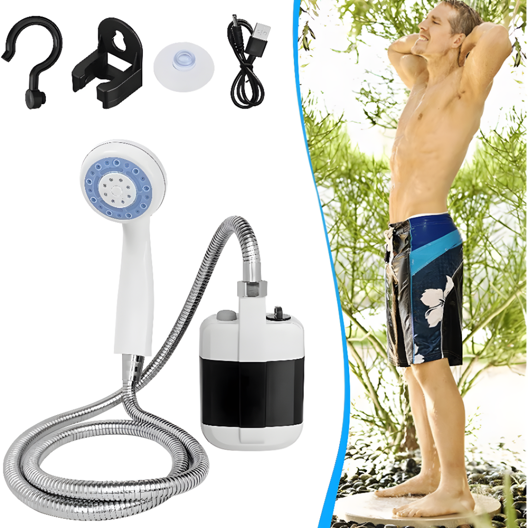Rechargeable Portable Camping Shower Pump