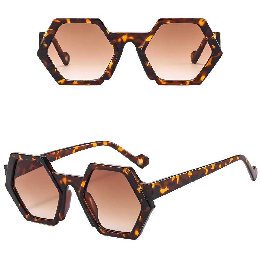 Trendy Geometric Statement Sunglasses for Women