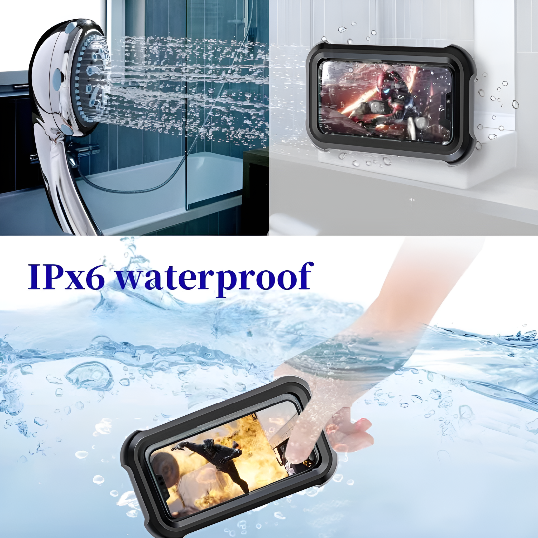 Waterproof Phone Holder for Shower