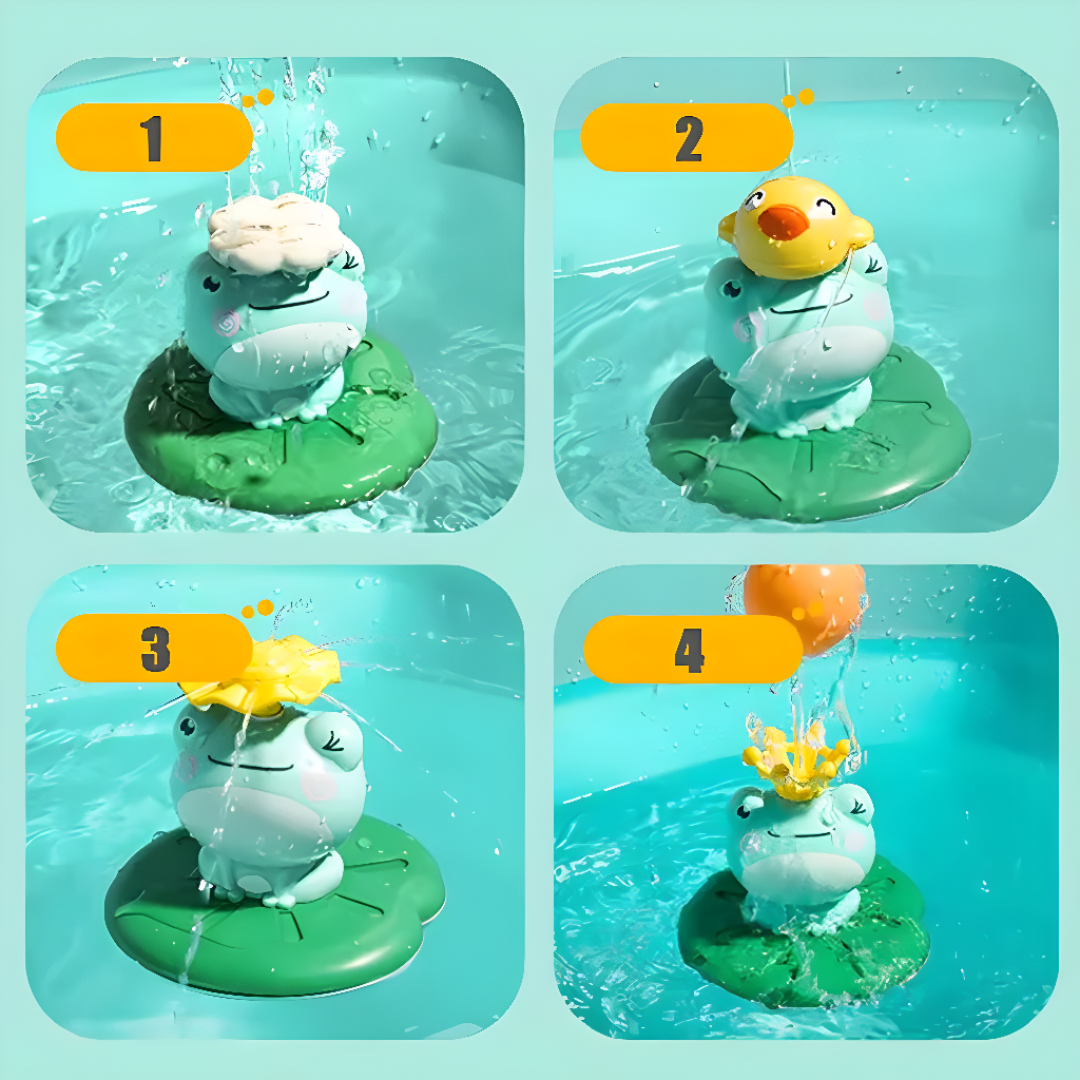 Floating Frog Bath Toy for Kids