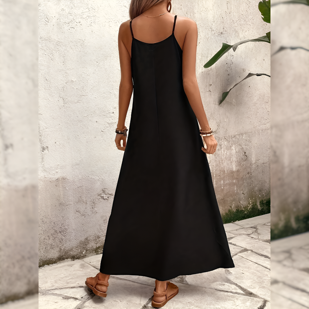 Trendy Leafy Oversized Maxi Dress for Women