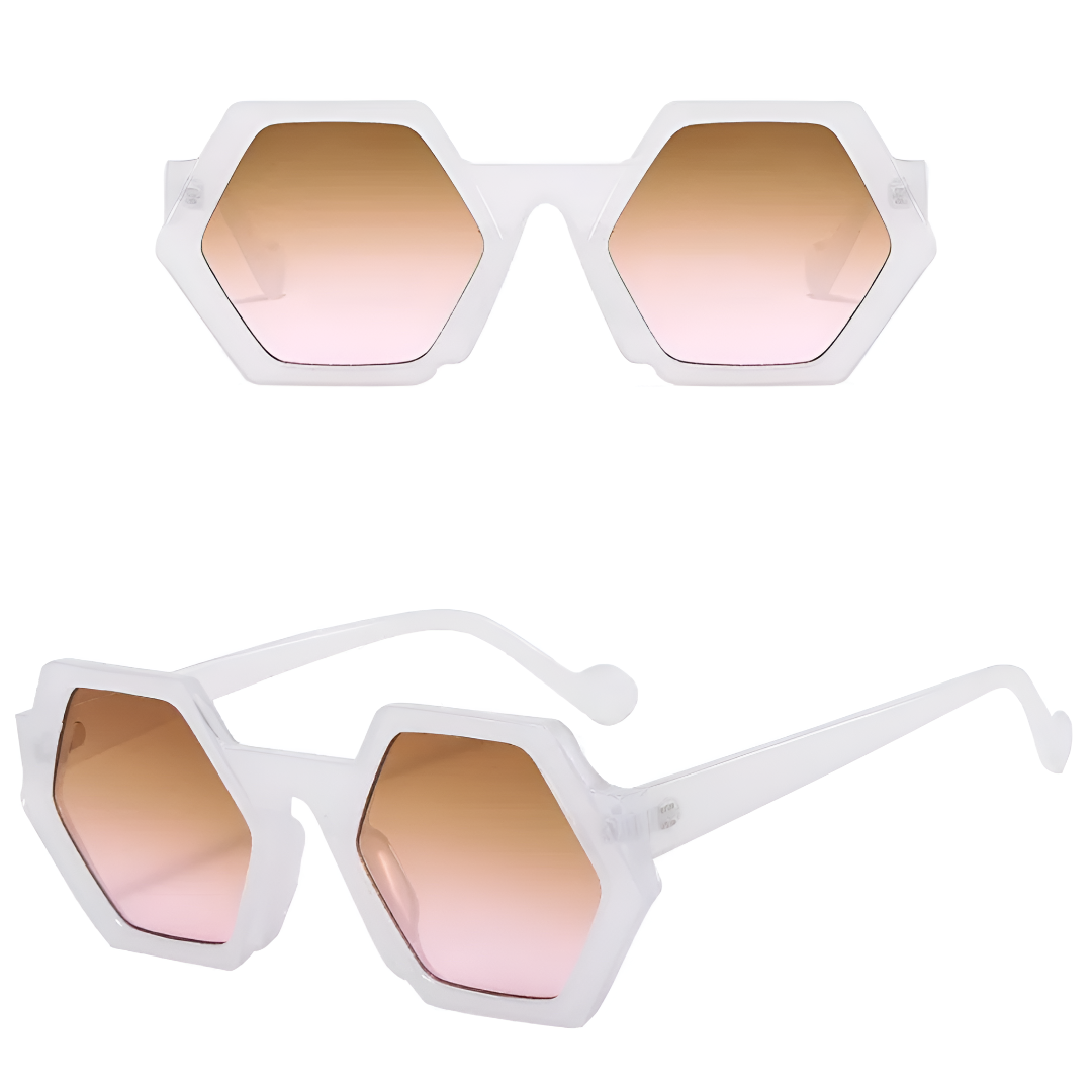 Trendy Geometric Statement Sunglasses for Women