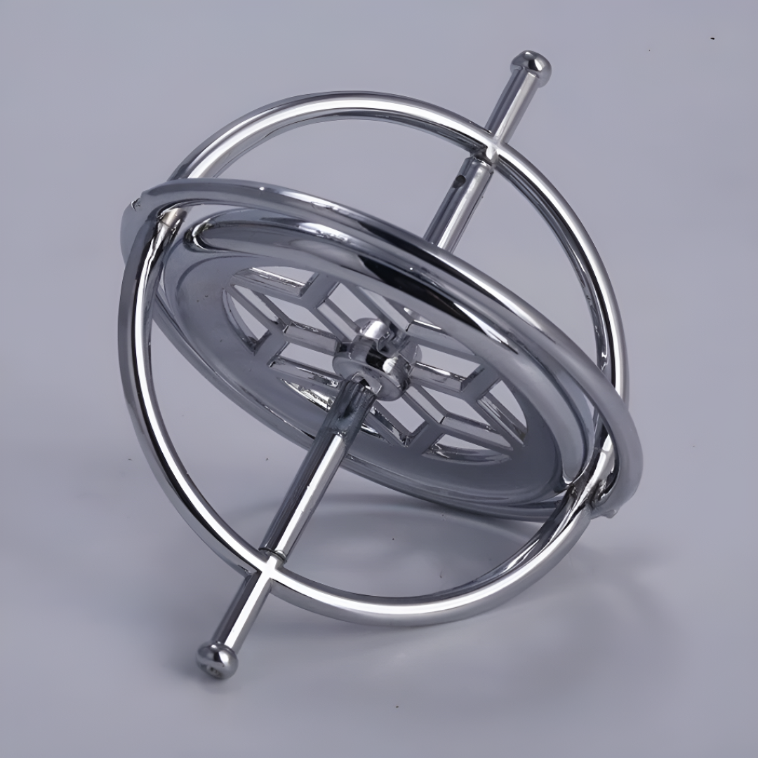 Vintage Gyroscope Toy Spinner – Precision Balance Desk Display