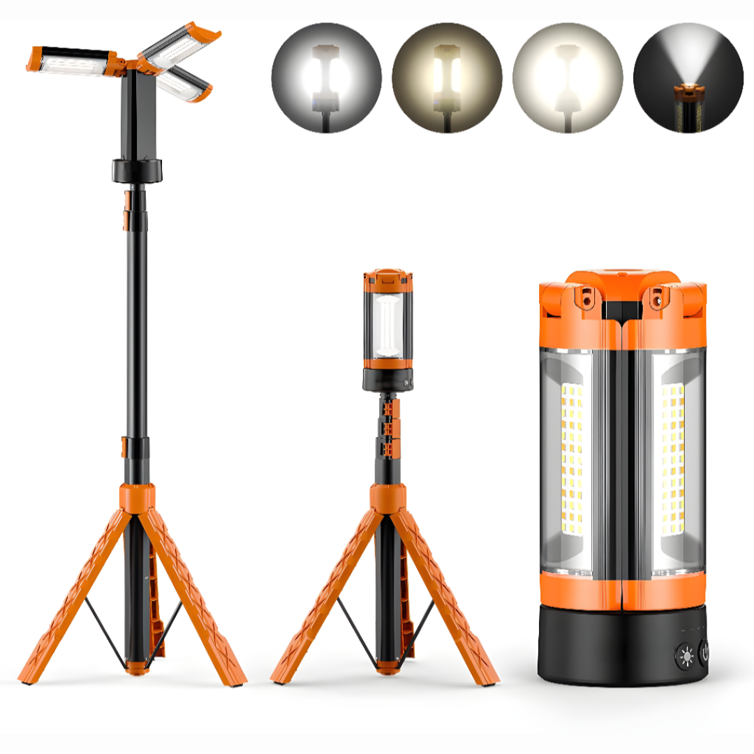 Rechargeable LED Camping Light Stand