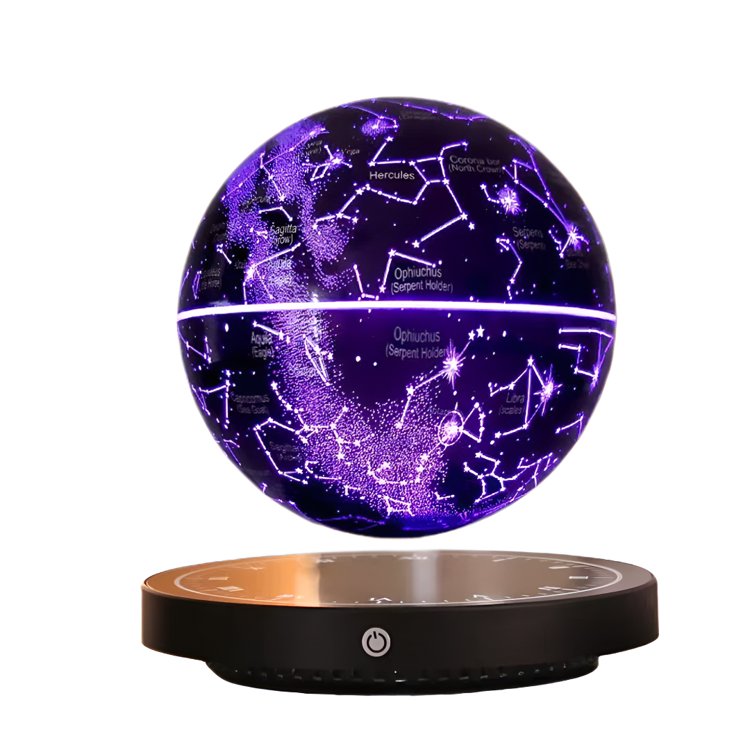 Magnetic Floating Constellation Globe Lamp with LED Light