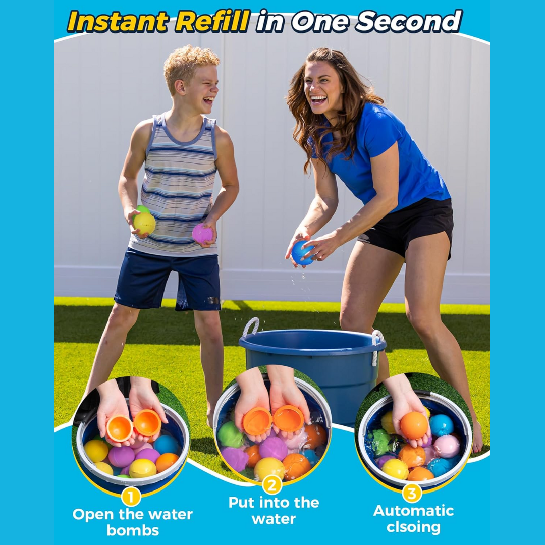 Reusable Water Balloons for Kids