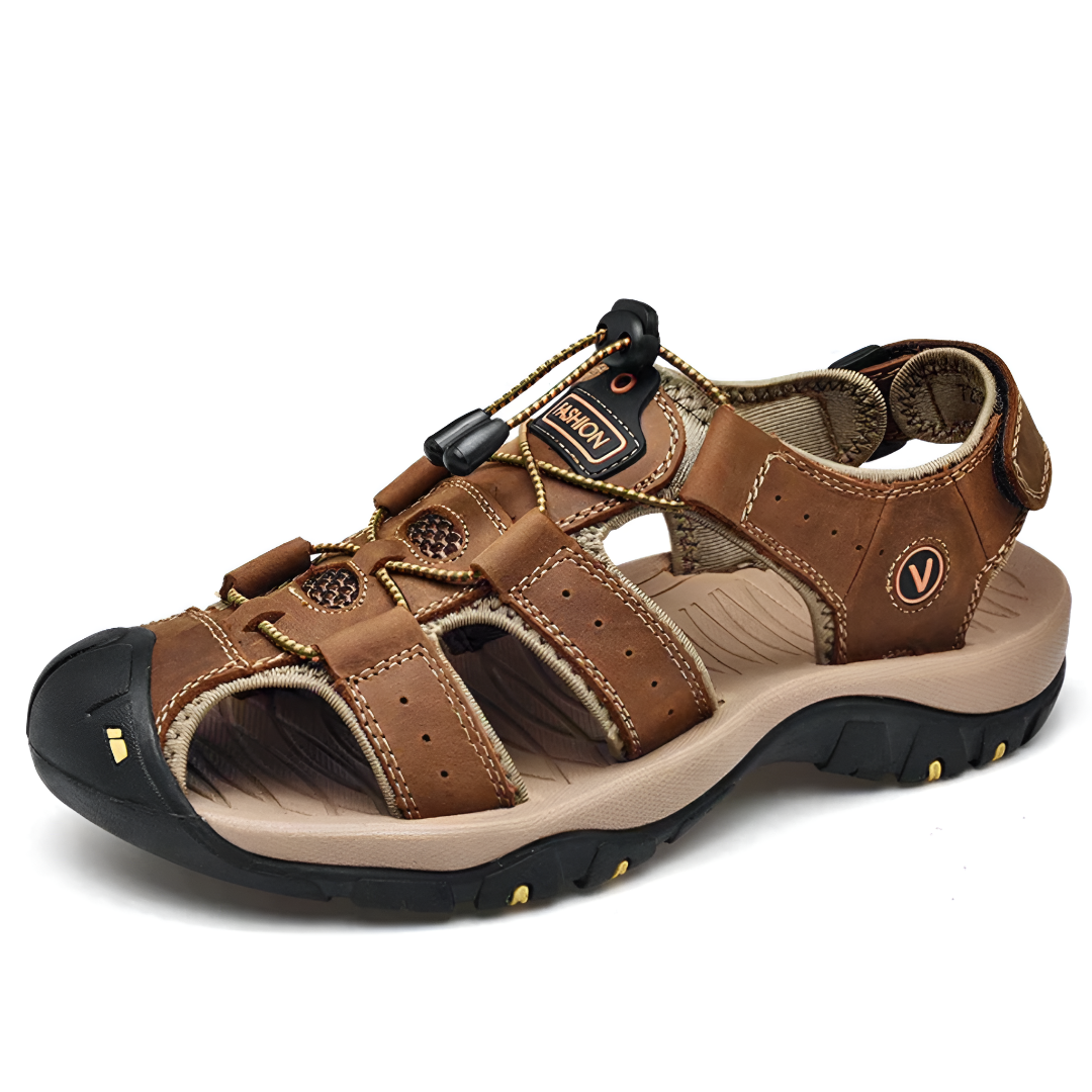 Lightweight Waterproof Closed-Toe Hiking Sandals for Men