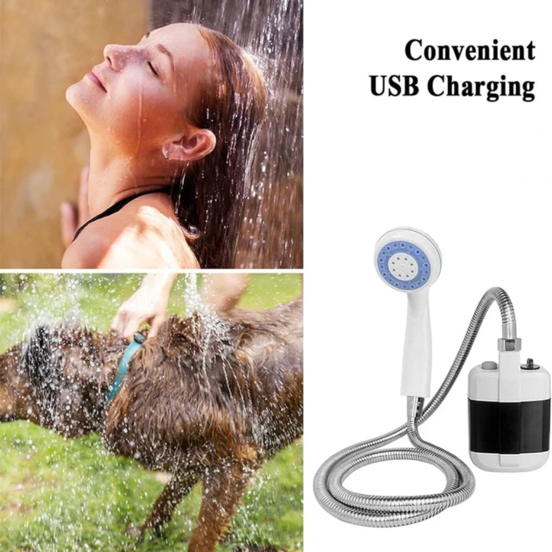 Rechargeable Portable Camping Shower Pump