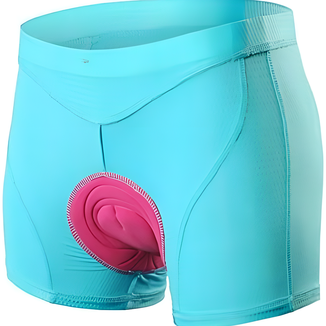 Slim-Fit Padded Cycling Shorts for Women