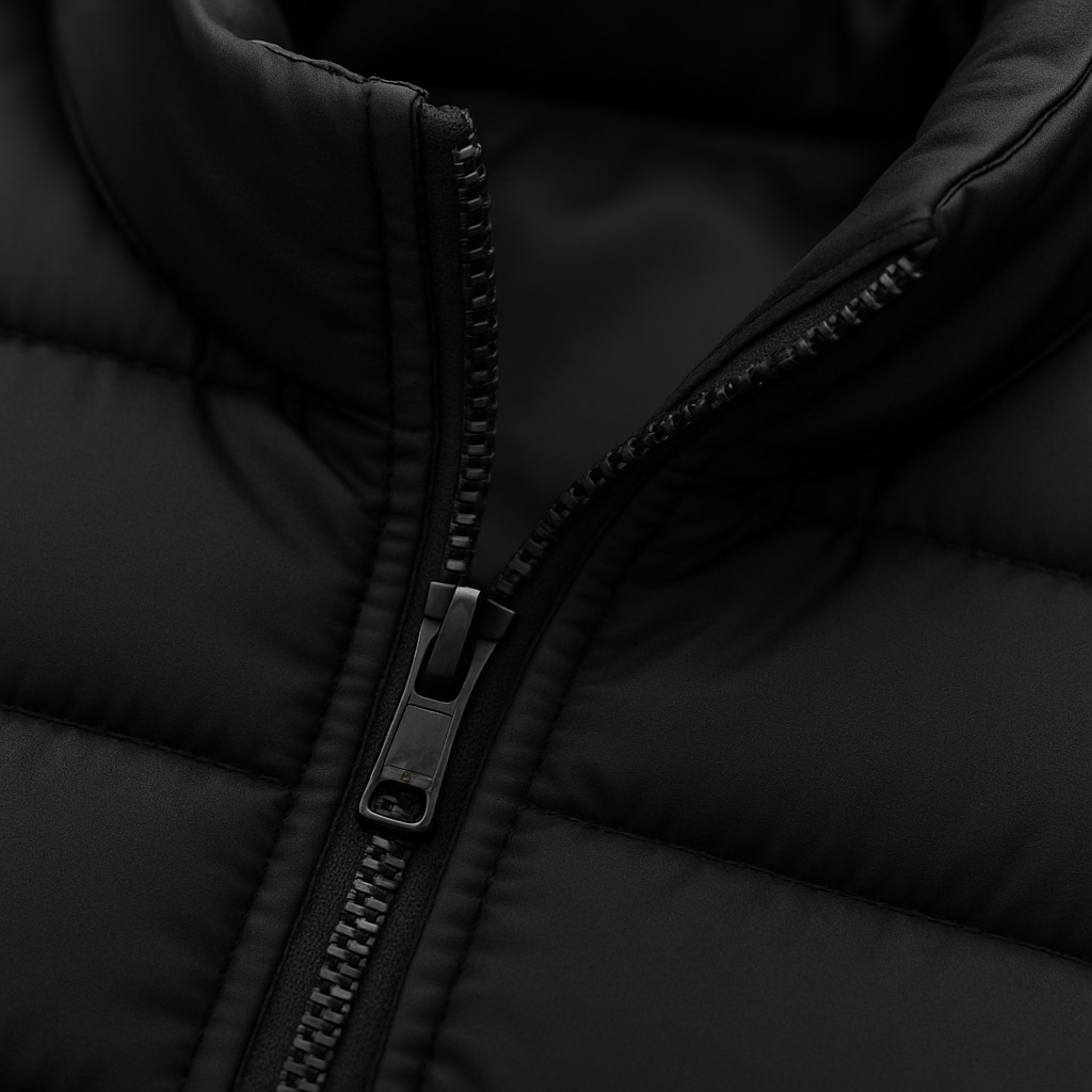 Men’s Puffer Vest – Sleeveless Zip Jacket for Fall