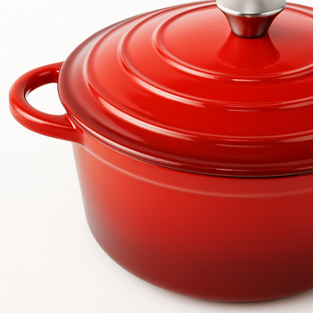 6 Quart Dutch Oven With Lid for Bread and Stew