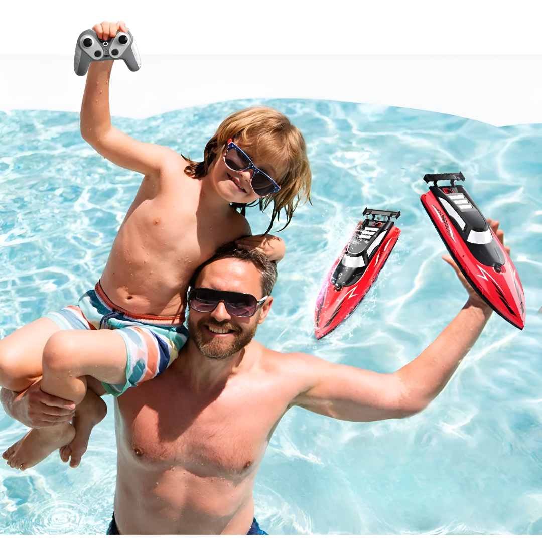 Remote Control Speed Boat for Kids