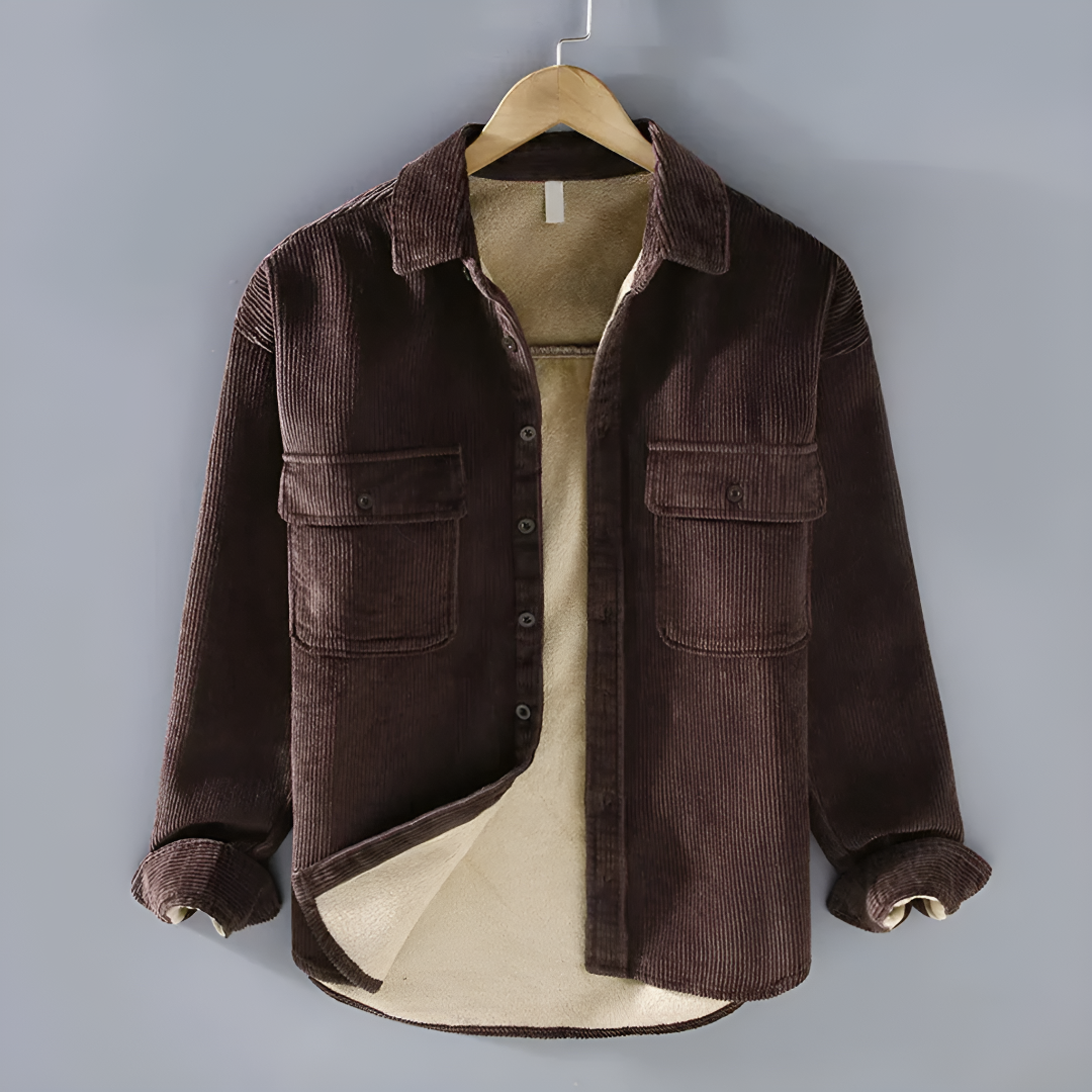 Vintage Corduroy Shirt for Men