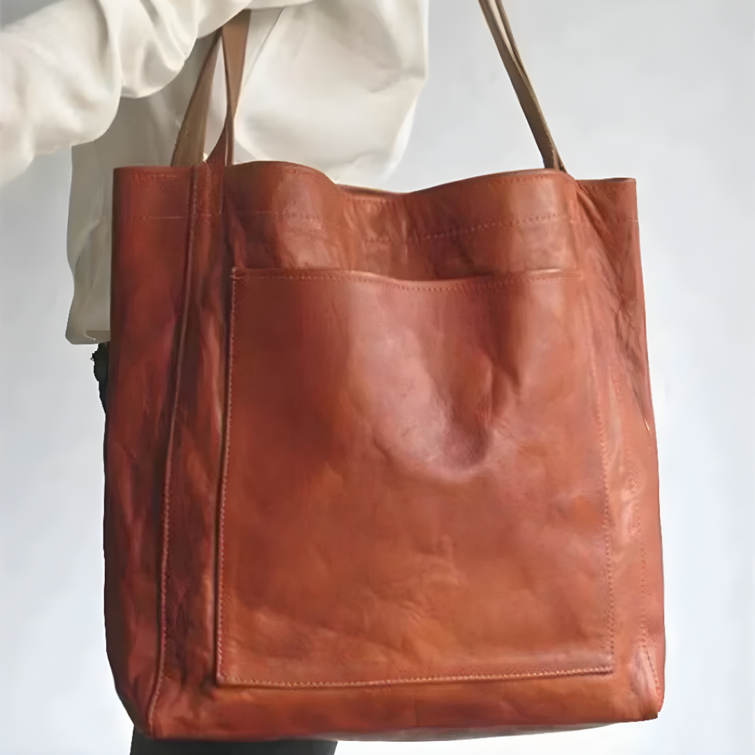 Leather Tote Bag for Women