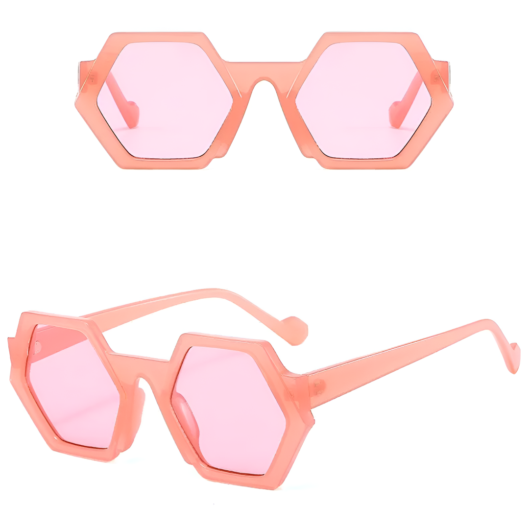 Trendy Geometric Statement Sunglasses for Women