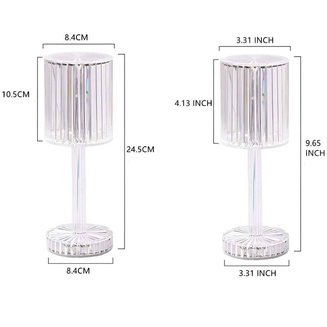 Crystal Touch Control Table Lamp