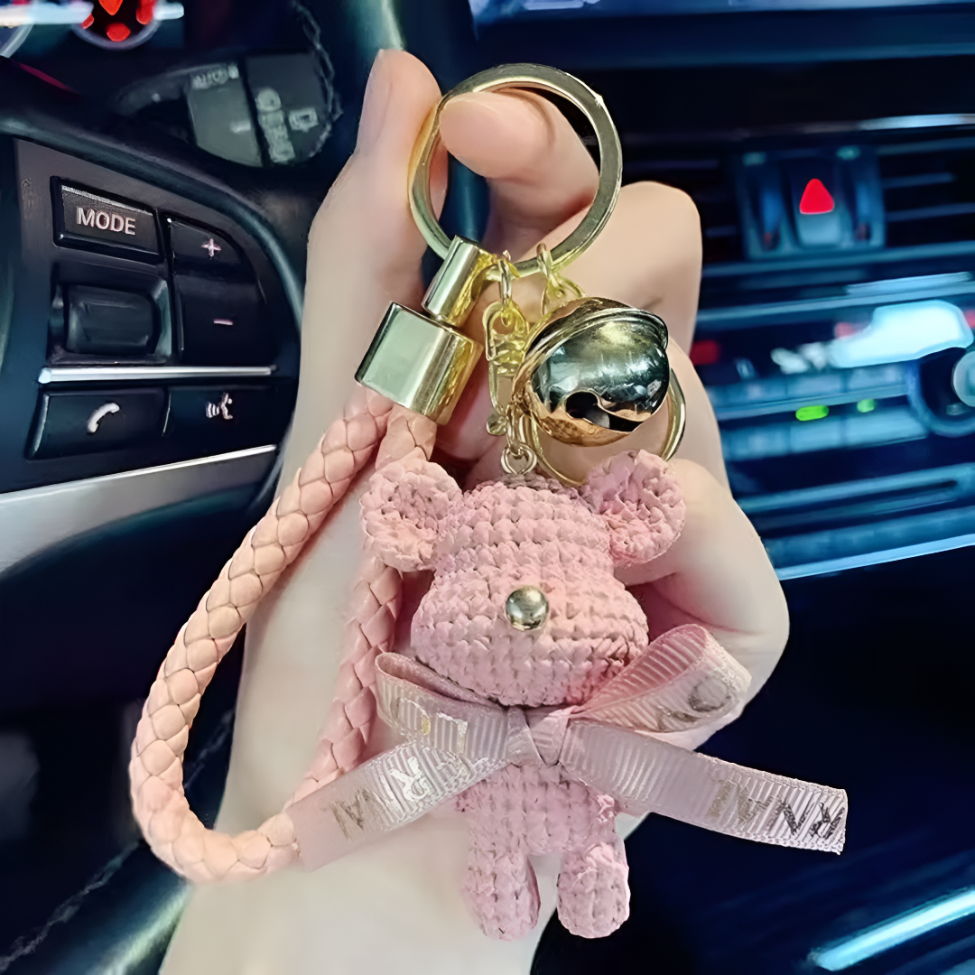 Cute Bear Keychain for Women