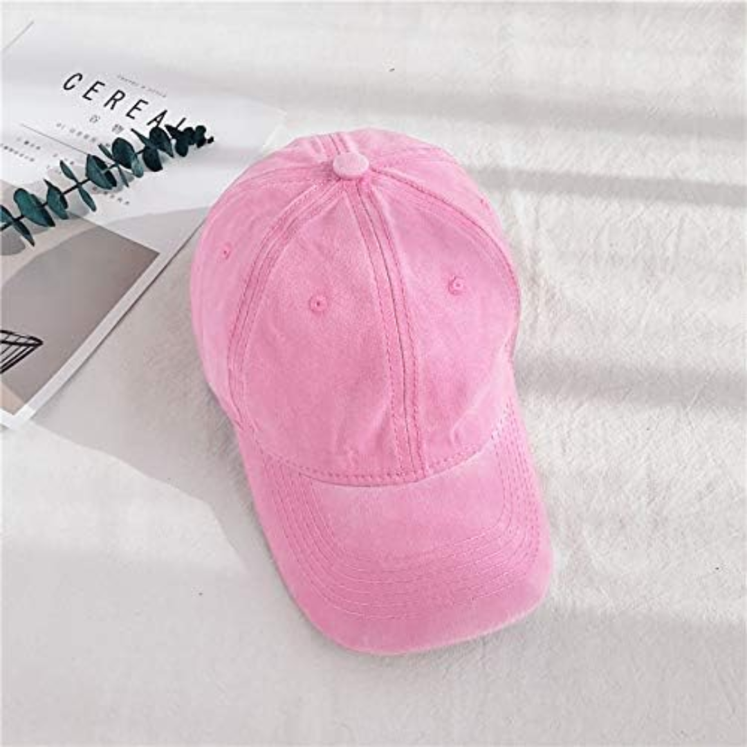Vintage Washed Cotton Baseball Cap