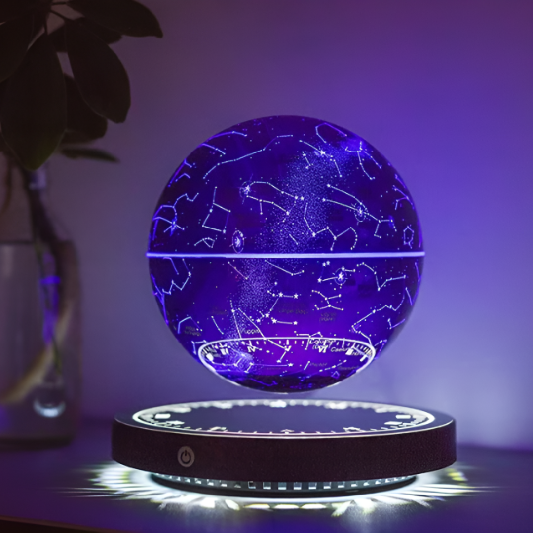 Magnetic Floating Constellation Globe Lamp with LED Light