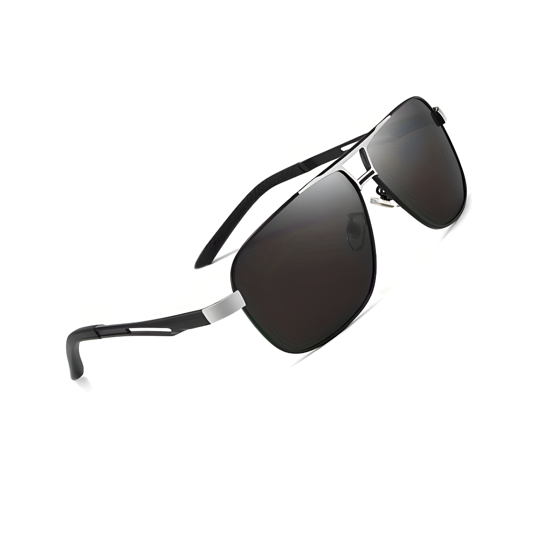 Premium Mirrored Metal Performance Sunglasses for Men