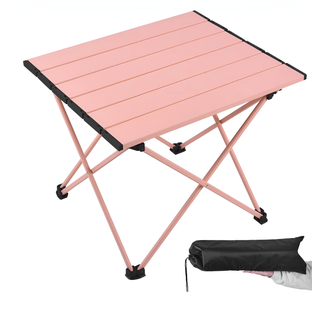 Portable Folding Camping Table with Carrying Bag