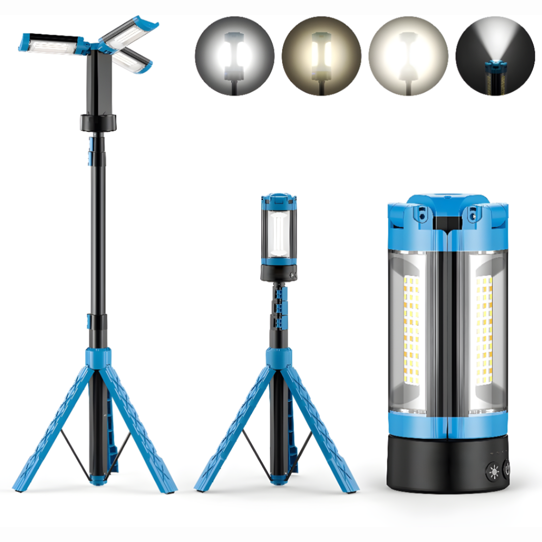 Rechargeable LED Camping Light Stand