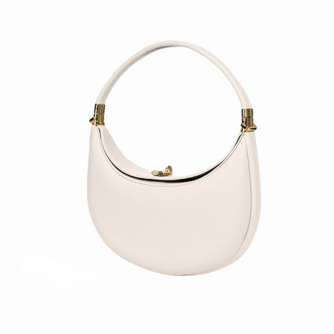 Crescent Crossbody Leather Purse