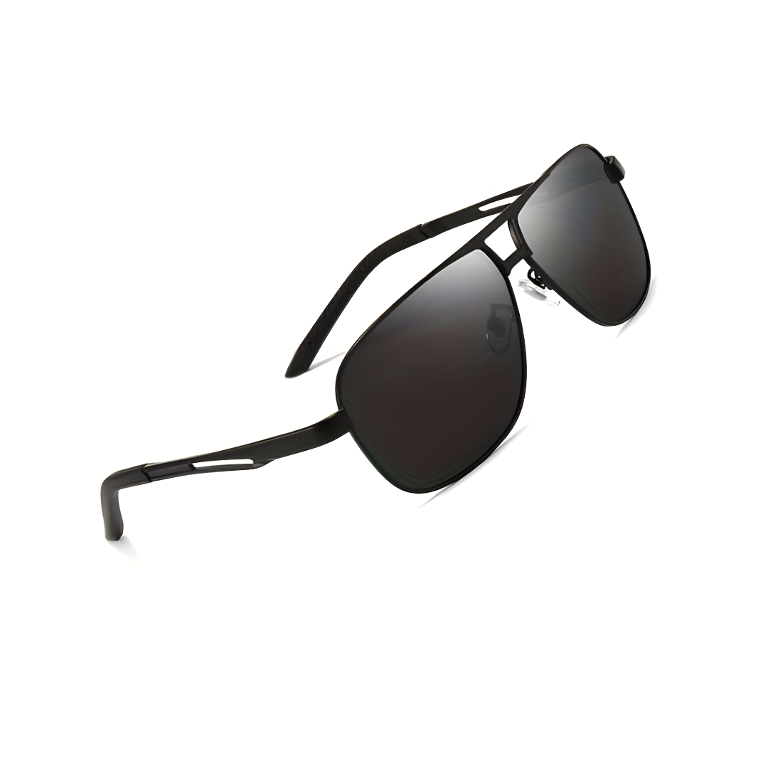 Premium Mirrored Metal Performance Sunglasses for Men
