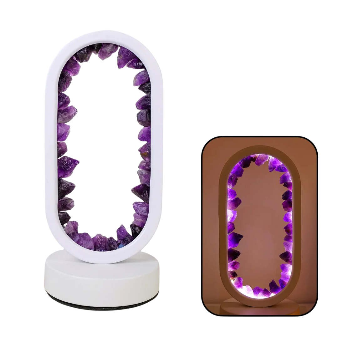 Amethyst Crystal Relaxing Night Light