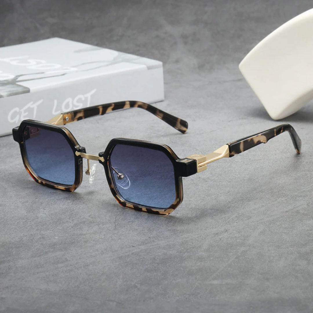 Trendy Geometric Frame Sunglasses for Men and Women