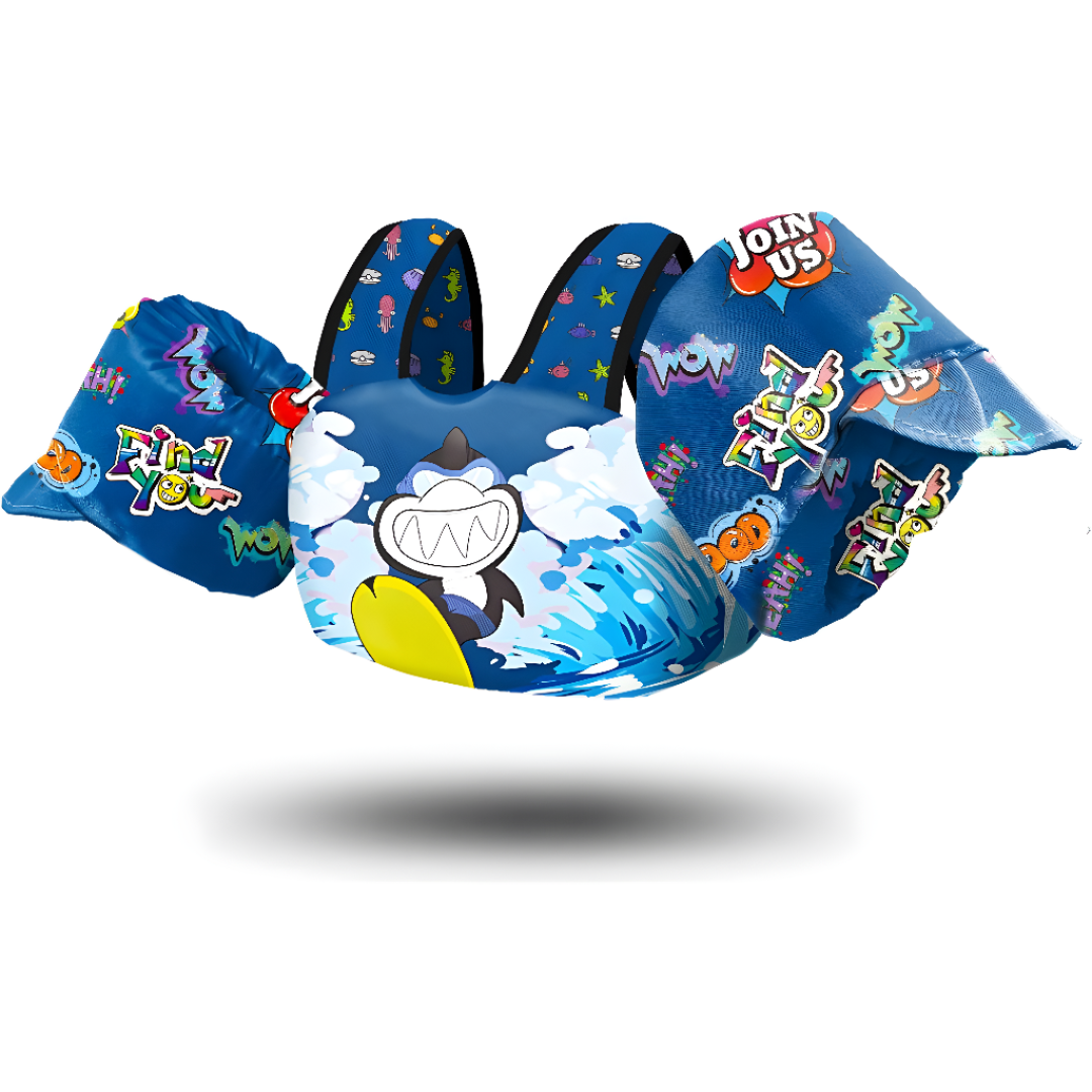 Swim Vest with Arm Wings for Kids