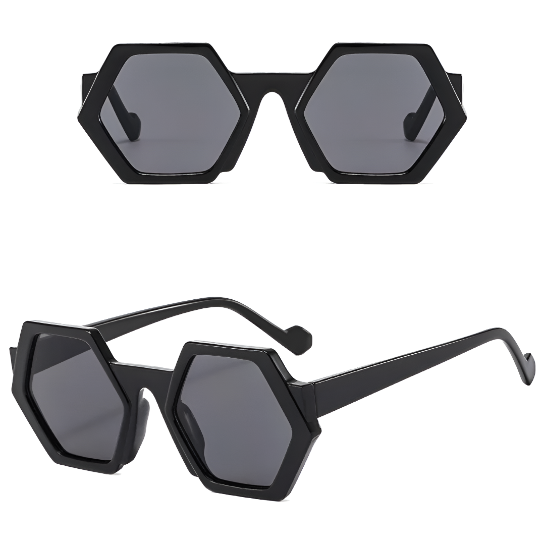 Trendy Geometric Statement Sunglasses for Women